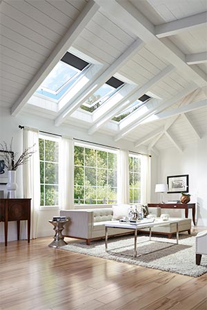 living room skylights
