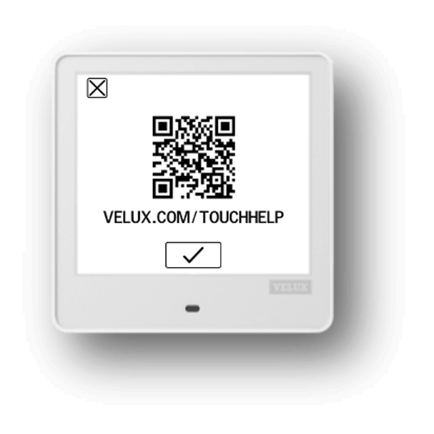 Допомога з VELUX Touch